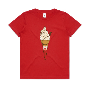 Cone - Red Kids Tee