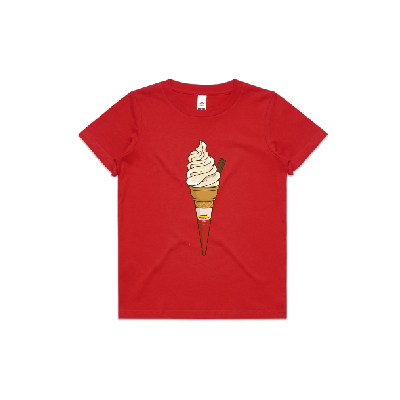 Cone - Red Kids Tee
