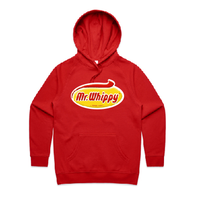 Mr Whippy - Red Womens Hoodie