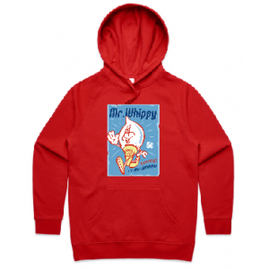 Yippee - Red Womens Hoodie
