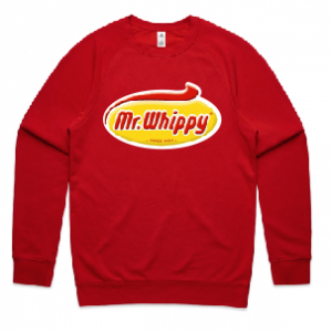 Mr Whippy - Red Mens Crew Jersey