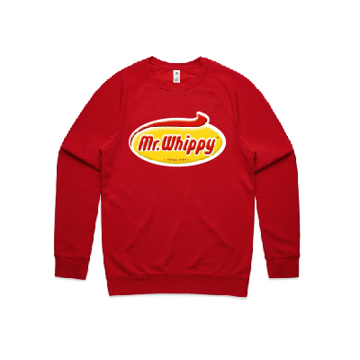 Mr Whippy - Red Mens Crew Jersey