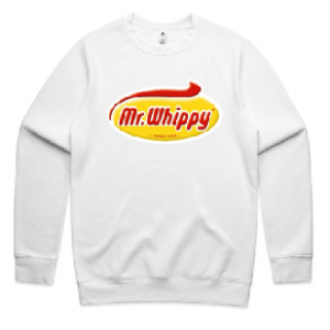 Mr Whippy - White Mens Crew Jersey